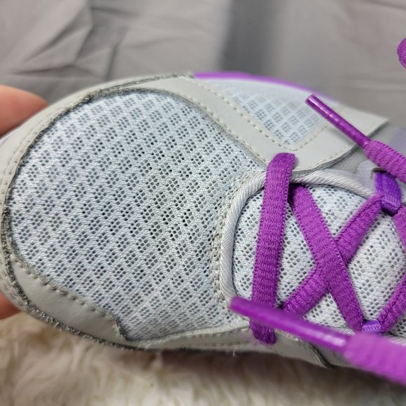 Nike Lunar Forever 2 Training Running Sneaker Women's Size 7.5 Gray Purple - Picture 7 of 16